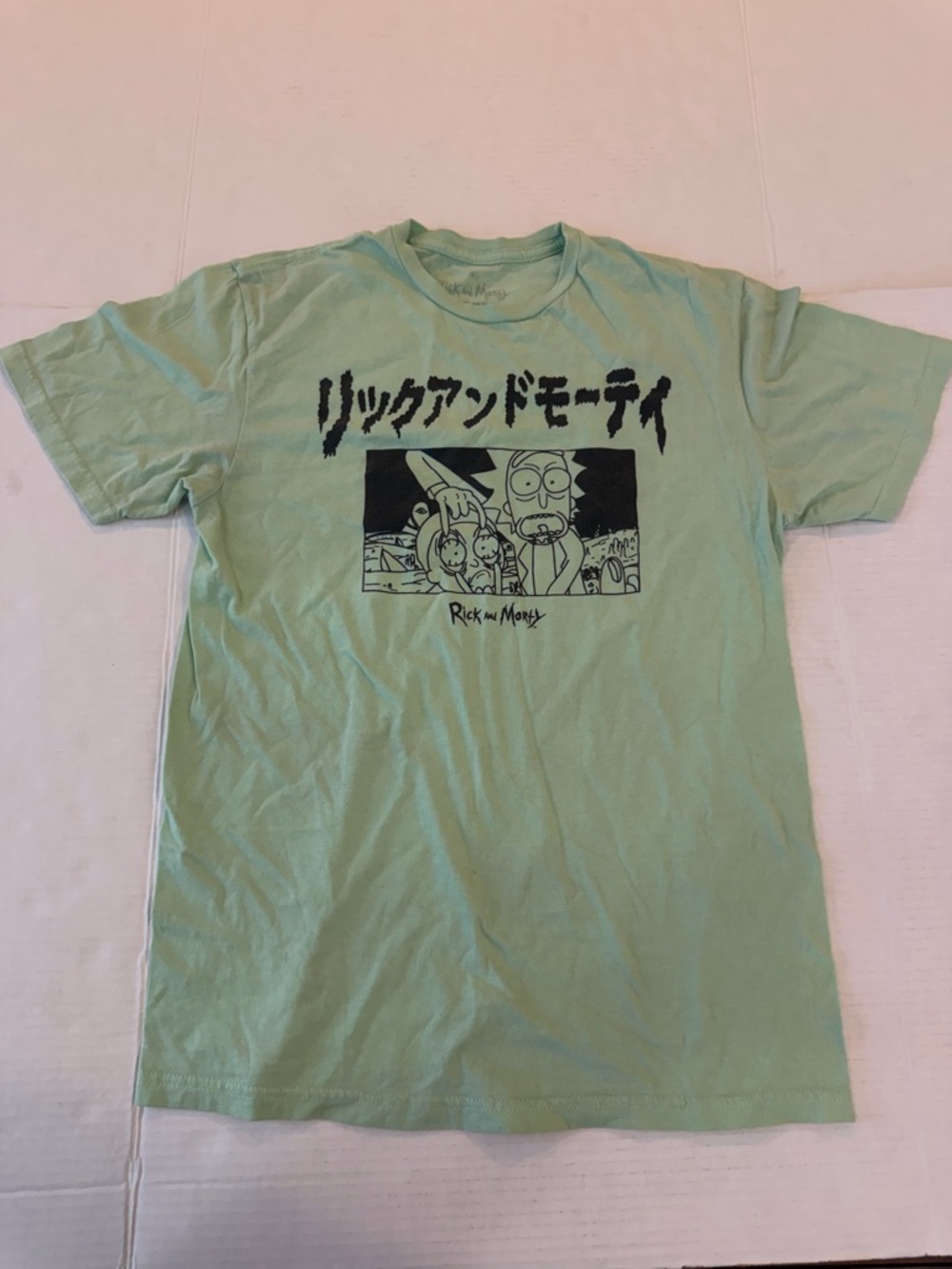 Graphic Tee - Mint Green Short Sleeve